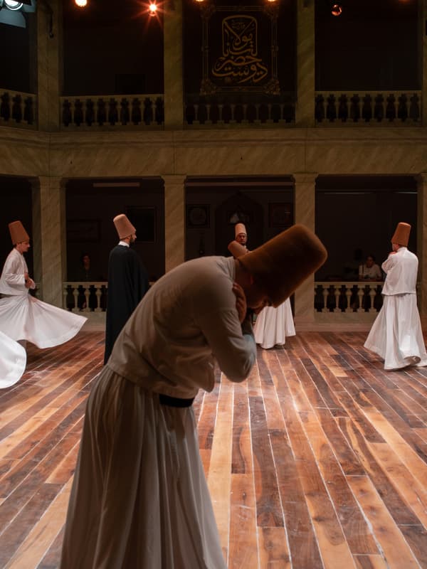 Whirling Dervishes Ceremony at a Real Mevlevihane 