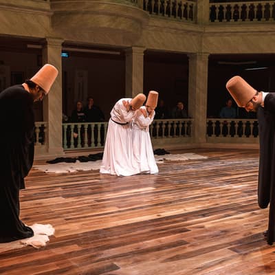 Whirling Dervishes Ceremony at a Real Mevlevihane 