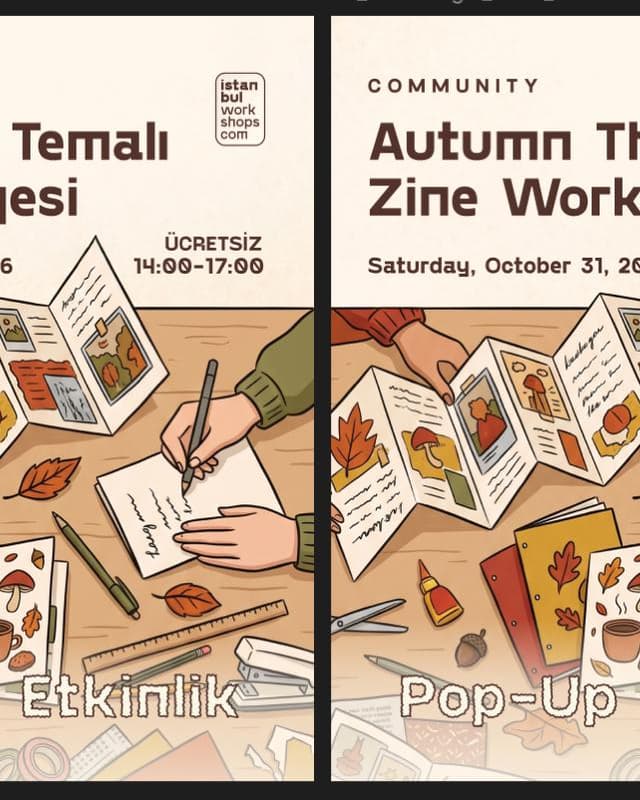 Autumn Zine Workshop / Pop-Up Activity