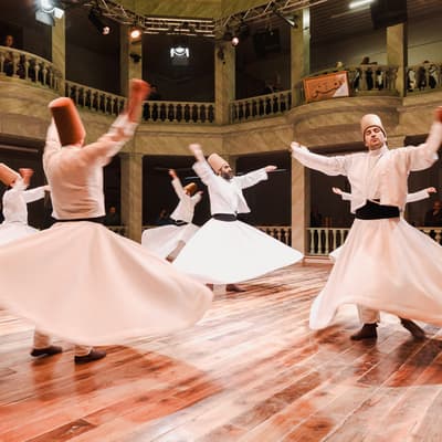 Whirling Dervishes Ceremony at a Real Mevlevihane 