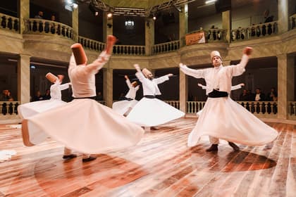 Whirling Dervishes Ceremony at a Real Mevlevihane 
