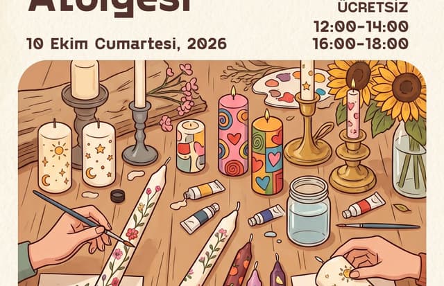Pop-Up Candle Painting Workshop 