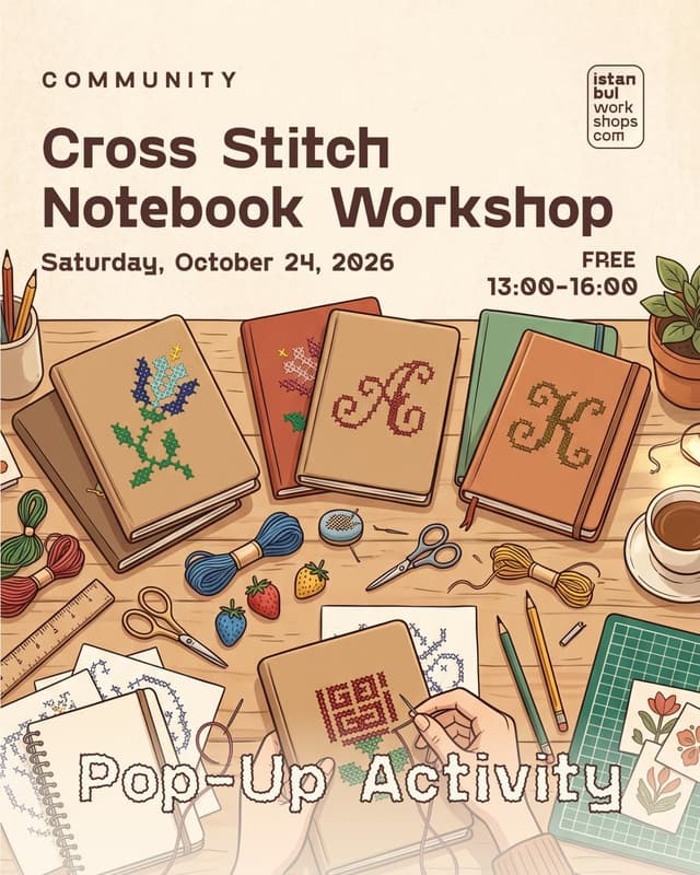 Cross-Stitch Notebook Workshop 