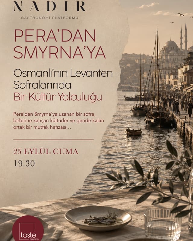 Pera'dan Smyrna'ya: Osmanlı'nın Levanten Sofralarında Bir Kültür Yolculuğu