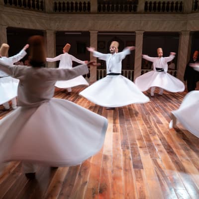 Whirling Dervishes Ceremony at a Real Mevlevihane 