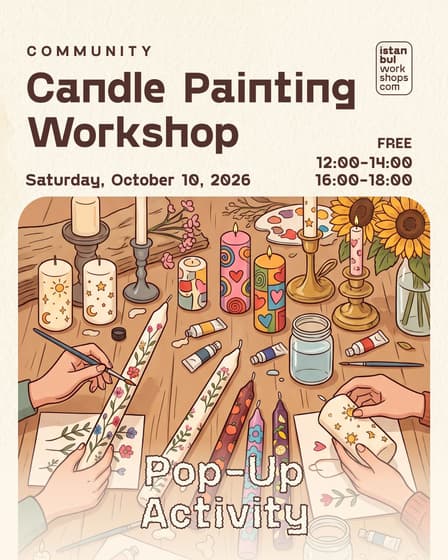 Pop-Up Candle Painting Workshop 