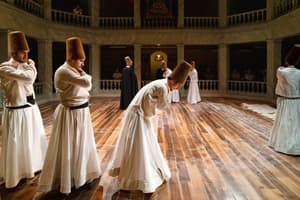 Whirling Dervishes Ceremony at a Real Mevlevihane 
