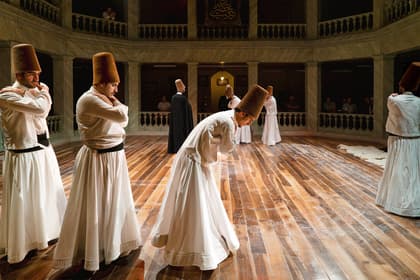 Whirling Dervishes Ceremony at a Real Mevlevihane 