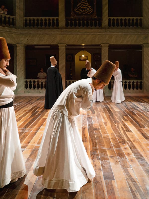 Whirling Dervishes Ceremony at a Real Mevlevihane 